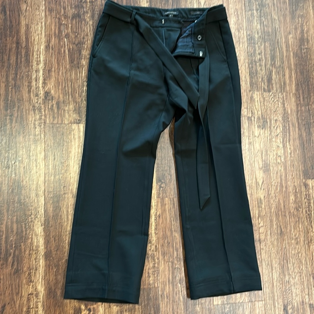 Banana Republic Logan Women’s size 12 Black Belted Trousers